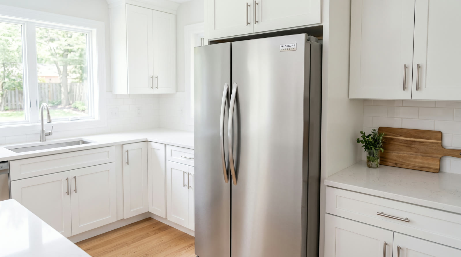 A Frigidaire refrigerator