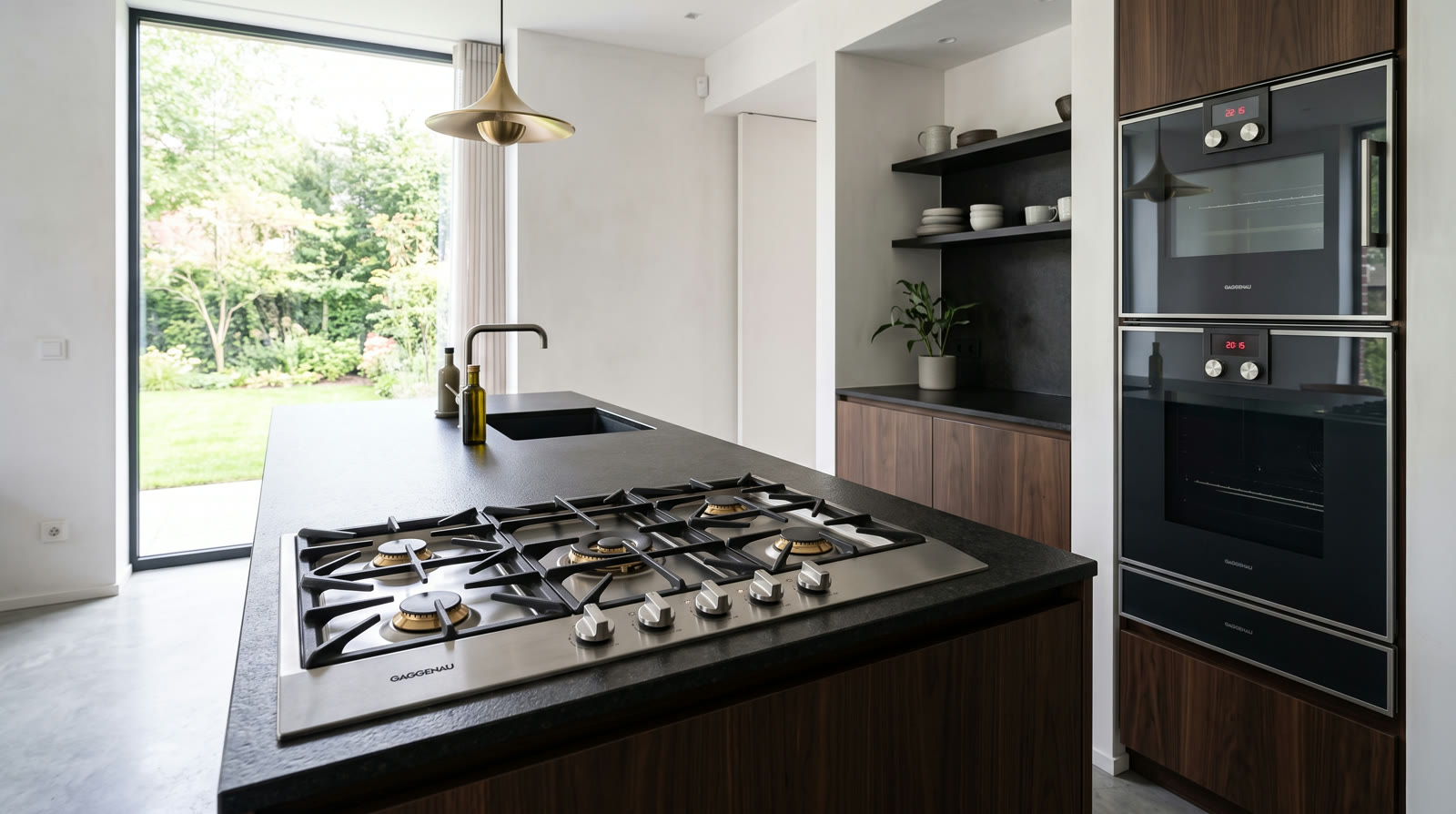 A Gaggenau cooking suite