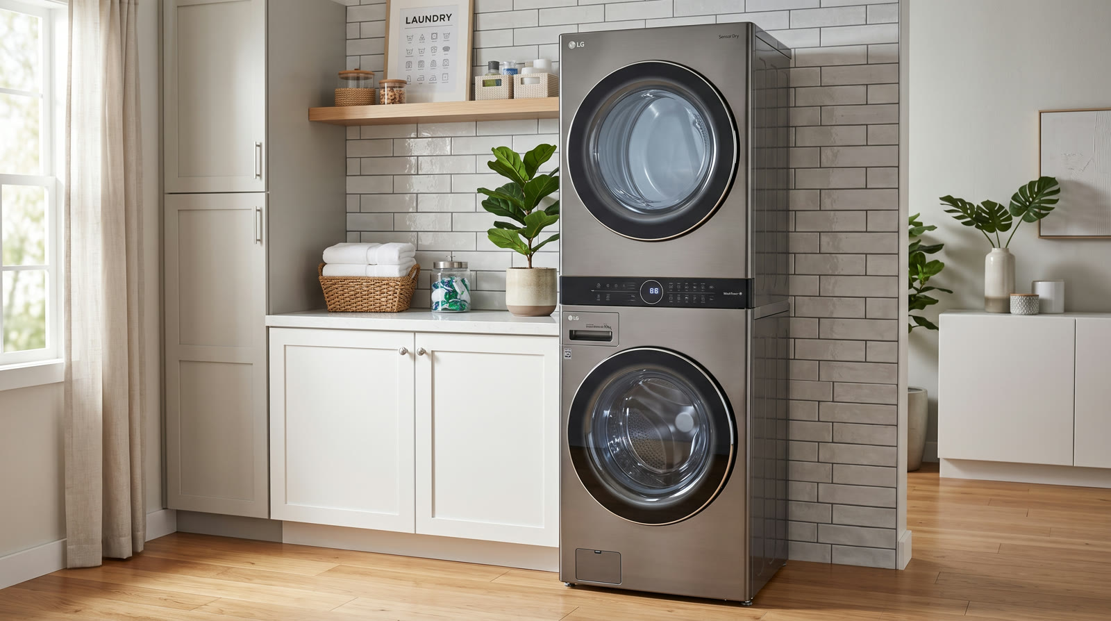 An LG WashTower