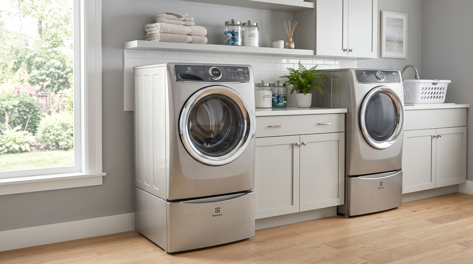 An Electrolux washer